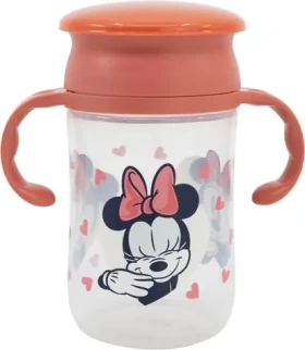 STOR Detský trénovací hrnček 395 ml Minnie (8412497133147)