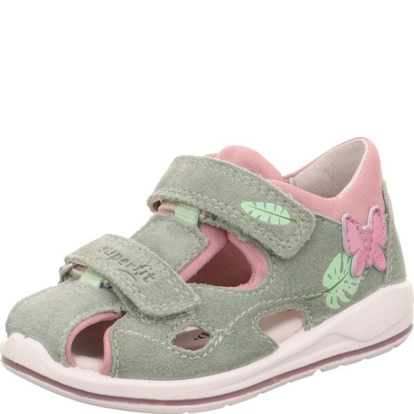 Dievčenské sandále BOOMERANG Light Green/PinkPurple Superfit 1-000869-7500 light green - 23
