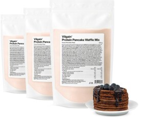 Vilgain Protein Pancake & Waffle Mix – 3× kakao s kúskami čokolády 420 g