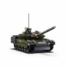 Sluban Model Bricks M38-B1178 Hlavný bojový tank T-80 2 v 1 v mierke 1:35