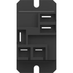 TE Connectivity zástrčkový konektor na kábel DTM Počet pólov 2 DTM04-2P-P007 1 ks; DTM04-2P-P007