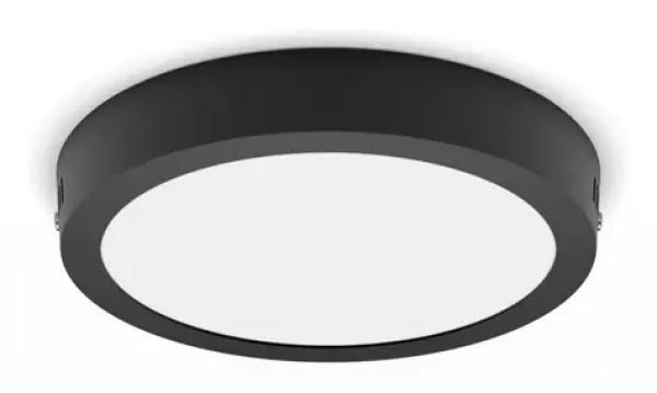 Philips Magneos čierne / Prisadené LED svietidlo / okrúhle / 21 cm / 12 W / 1150 lm / 2700 K / IP20 (SKL000388924)