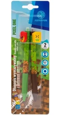 ASTRA Gumovacie pero 2ks Pixel One (mix) (5901137184791)