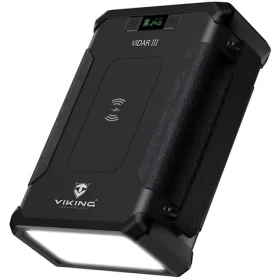 Viking VIDAR III outdoorová powerbanka čierna / 96000 mAh / 2x DC / 2x USB-A + 1x USB-C + bezdrôtové nabíjanie / IP65 (VIDARIII)