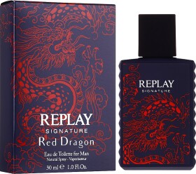 Replay Signature Red Dragon Man EDT ml