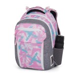Školský batoh Bagmaster Porto 24 B Grey/Pink/Blue