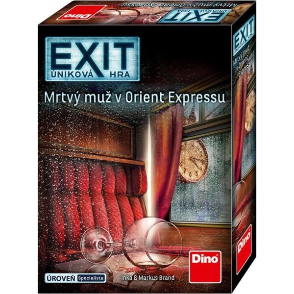 DINO Exit úniková hra: Mŕtvy muž v Orient Exprese - Párty hra