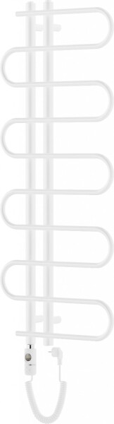 MEXEN/S - Kiso radiátor + vykurovacia tyč 1200 x 500 mm, 300 W, biela W114-1250-500-2300-20