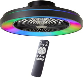 Avide LED fan light BRILLIANT MAZZARO 40W CCT3000-6500K RGB 4700lmO48cm with remote control