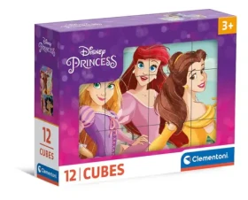 Clementoni Obrázkové kocky Disney princeznej