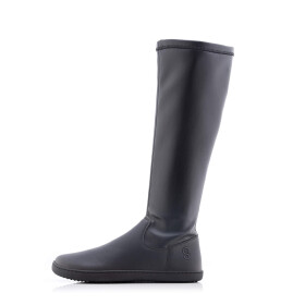 Shapen Stretchy Black Leather barefoot čižmy 37 EUR