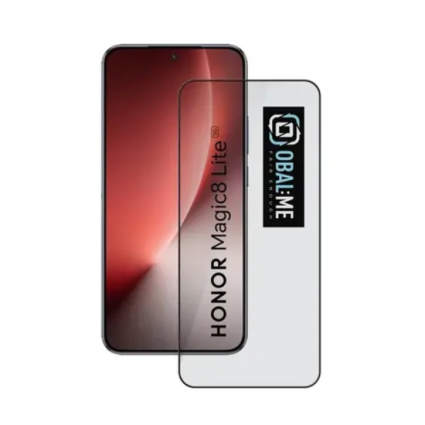 Obal:Me 5D Tvrdené Sklo pre Honor Magic8 Lite Black (57983129650)