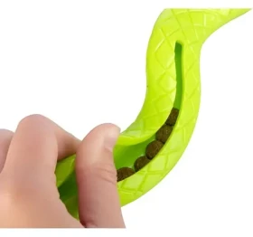 TRIXIE Had na maškrty Snack Snake zelená / TPR / 42 cm