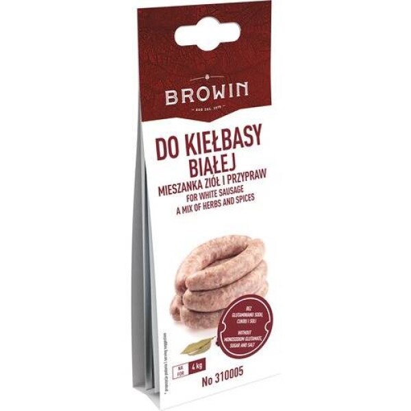 Zmes bylín a korenín pre bielu klobásu 20g - BIOWIN - BIOWIN