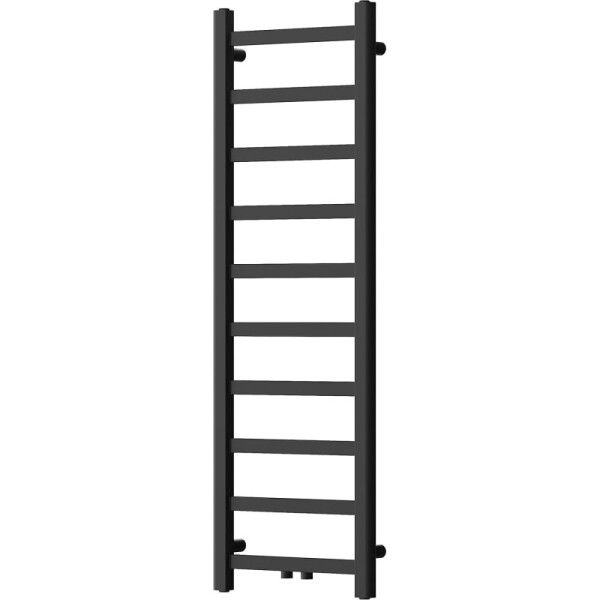 MEXEN - Bolt vykurovací rebrík/radiátor 1200 x 400 mm, 279 W, čierna W126-1200-400-00-70