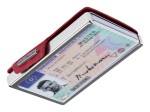 Kožená mini peňaženka Mondraghi Silhouette Classic Deer Red