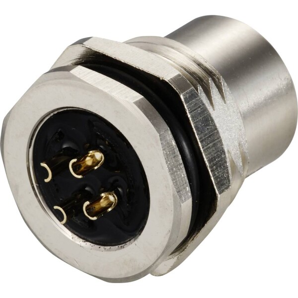 TRU COMPONENTS Vestavná zásuvka pre čidlo/aktuátor, TC-12833052, piny: 4, 1 ks; TC-12833052