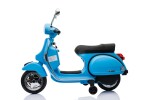 Mamido Mamido Detský elektrický skúter Vespa PX150 12V modrý