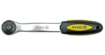 Vorel Račňa 1/4" vyhnutá / Račňa / 150 mm / 72 zubov / CrV (TO-53571)