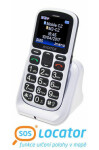 Aligator A321 Senior bielo-šedá / CZ / 1.8 / Dual-SIM / microSD (A321WT)