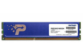 Patriot 8GB (1x8GB) 1600MHz / DDR3 / PC3-12800 / CL11 / Signature (PSD38G16002H)