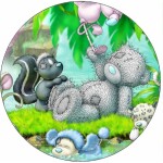 Jedlý papier medvedík a kamaráti 19,5 cm - Pictu Hap - Pictu Hap