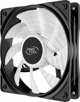 DEEPCOOL RF120R číra / červená LED / 120mm / 48.9 CFM / 21.9dB @ 1300 RPM (DP-FLED-RF120-RD)