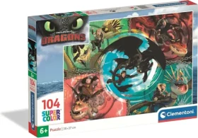 Clementoni Puzzle Ako vycvičiť draka