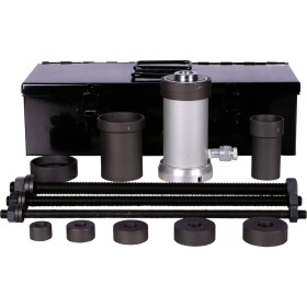 Univerzálna súprava ťažných objímok s hydraulickým valcom 18 t, 24 kusov KS Tools 460.3755; 460.3755