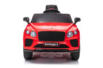 Mamido Mamido Elektrické autíčko Bentley Bentayga S 4x4 červené