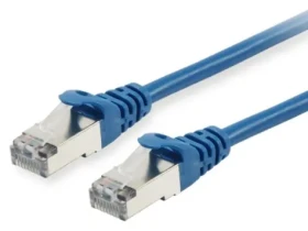 Equip Cat6 S/FTP modrá / Patch kábel / 7,5 m / RJ-45 / PoE+ (605535)