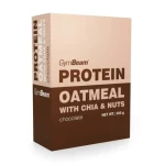 Proteínová ovsená kaša s chia a orechmi - GymBeam (čokoláda, 350 g) (113641-1-350g-chocolate)