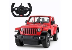 RASTAR Auto R / C Jeep Wrangler Rubicon 1:14 Rastar červená