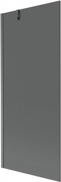MEXEN/S - Next vaňová zástena FIX 80 x 150, grafit, grafit kartáčovaná 895-080-000-00-40-66