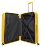 Veľký škrupinový kufor Travelite Pacific L Yellow