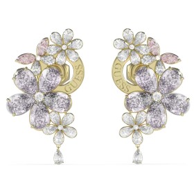 Guess Nádherné pozlátené náušnice kvety Lily JUBE05101JWYGMCT/U