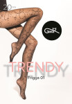 Pančuchy Gatta Trendy Frigga wz.01 20 den 2-4 nero 2-S