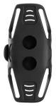 Rockbros LF24166 čierna / Silikónový držiak telefónu na bicykel / pre telefóny 4-7 palcov