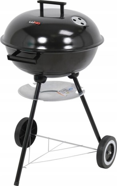 Toya LUND GRILL na drevené uhlie okrúhly s pokrievkou 41cm