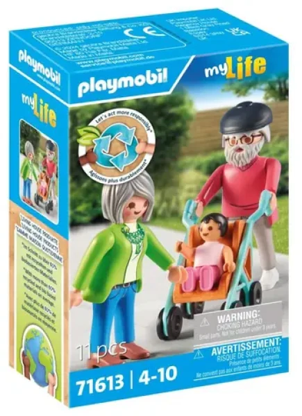 Playmobil® My Life 71613 Starí rodičia s bábätkom