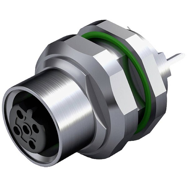 Weidmüller SAIE-M12B-4S-H6.75TL neupravený zástrčkový konektor pre senzory - aktory, 2421880000, piny: 4, 10 ks; 2421880000