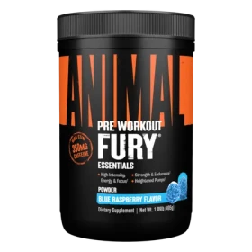 Animal Fury - Universal Nutrition (modrá malina, 495 g) (41200-3-490g-blueraspberry)