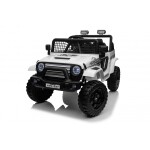 Mamido Mamido Elektrické autíčko OFF ROAD EXTREME 4x4 biele 24V | 200W | 50 kg | EVA | LED | 2,4 Ghz | ECO koža