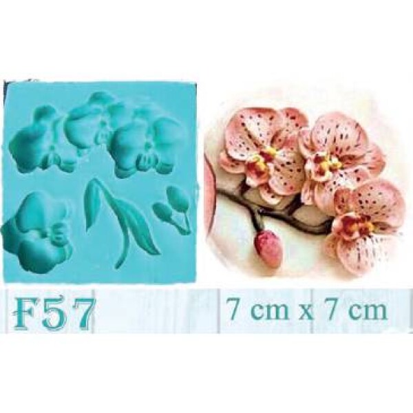 Silikónová forma orchidey - Galias Moulds - Galias Moulds