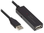 Good Connections USB-A - USB-A 20 m čierna / Predlžovací kábel / USB 2.0 / 480 Mbit/s / aktívny (GC-M0134)
