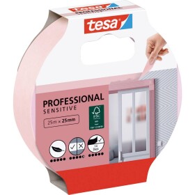 Tesa PRECISION SENSITIVE 56260-00000-03 krepová lepiaca páska tesa® ružová (d x š) 25 m x 25 mm 1 ks; 56260-00000-03