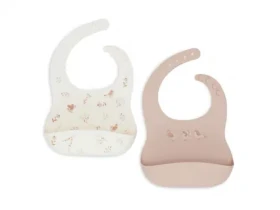 Jollein Podbradník silikónový Lovely Birds 2 ks (029-007-67104)