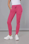 Ružové teplákové nohavice (CK01-19) odstíny růžové S (36)