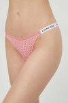 Dámske tangá HIGH LEG THONG UW0UW05160 TIC Pink - Tommy Hilfiger M