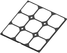 Watercool Watercool MO-RA IV 400 Lüfterrahmen - 140mm, schwarz